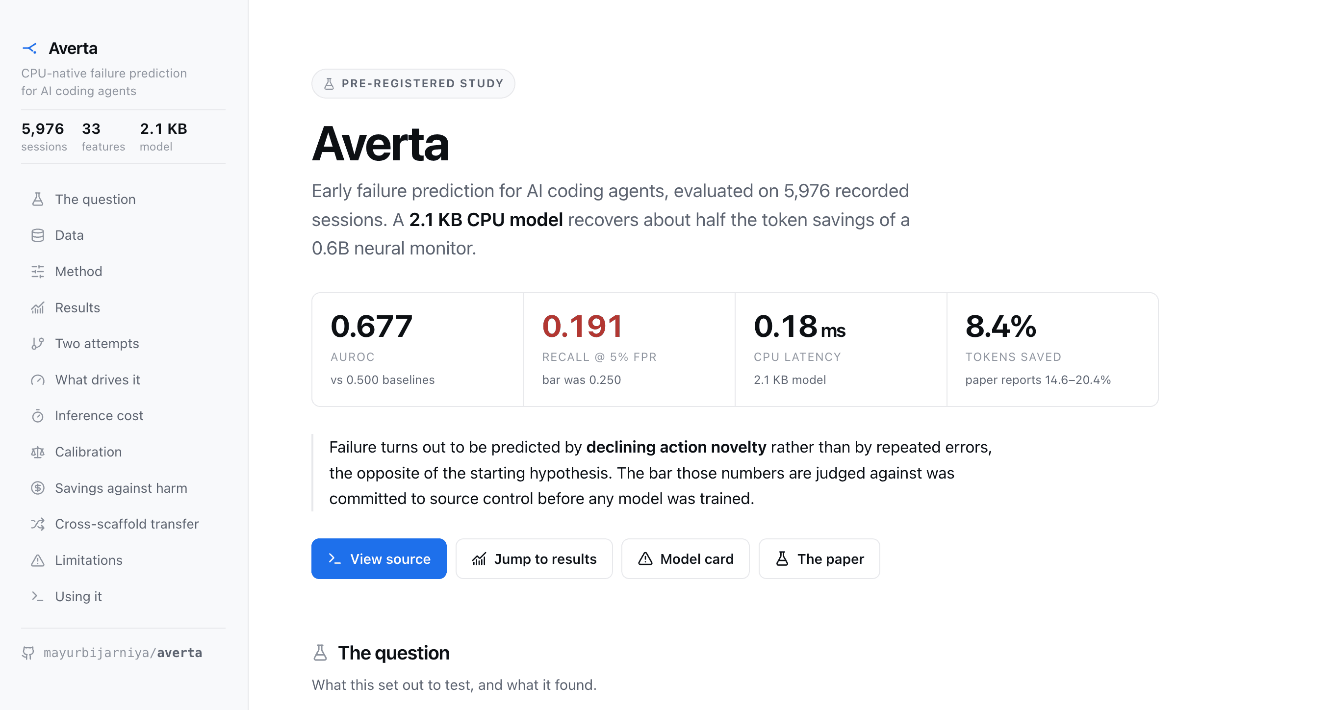 Averta screenshot
