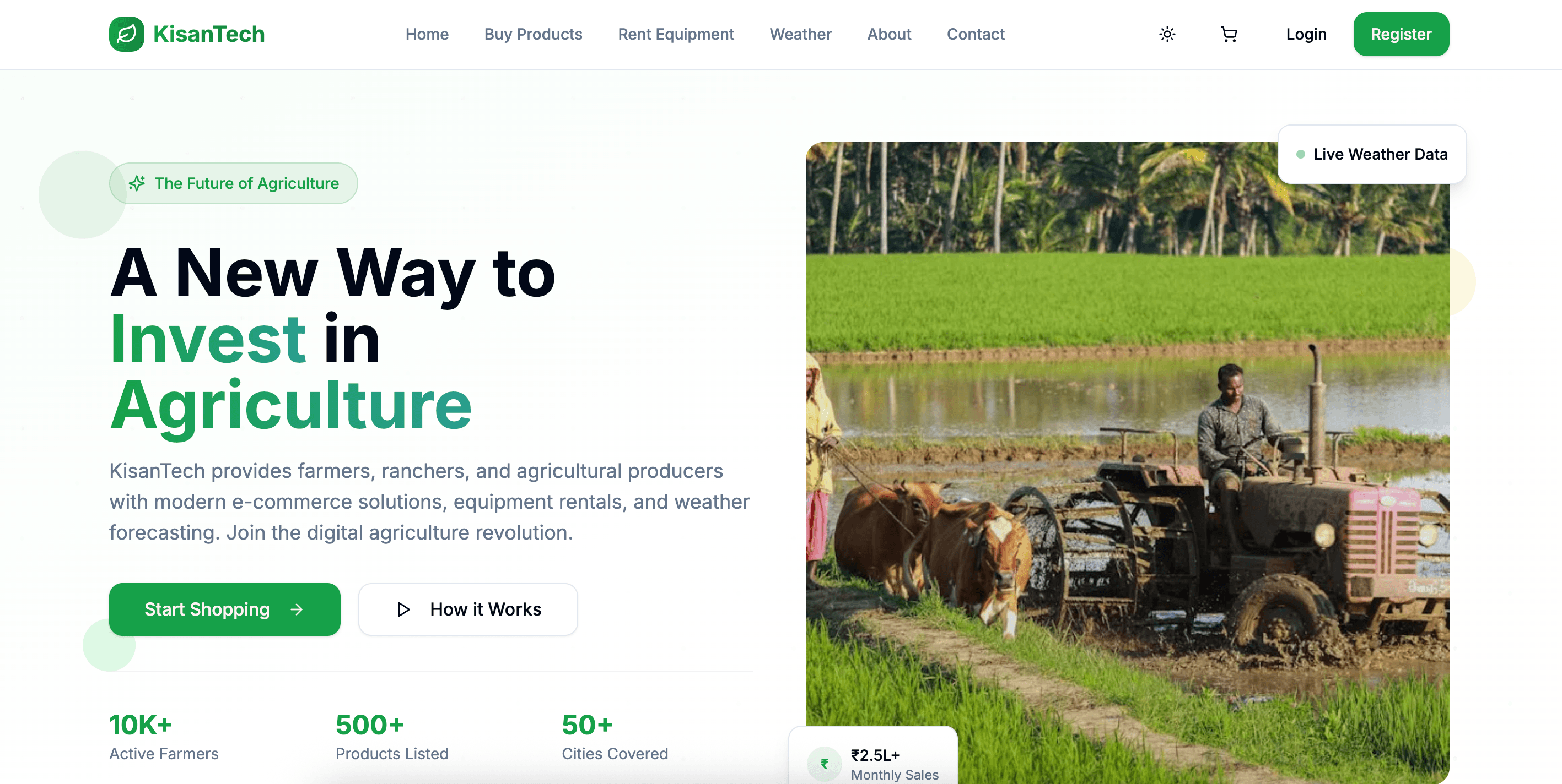 KisanTech screenshot